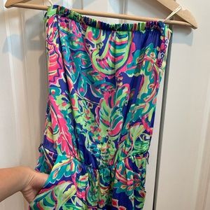 Lilly Pulitzer Romper with pockets!